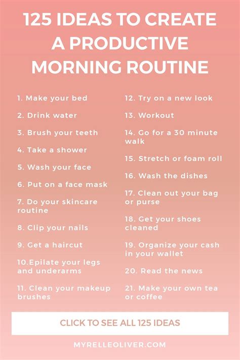 The Power of a Morning Routine: Tips for Creating a Productive Start to Your Day