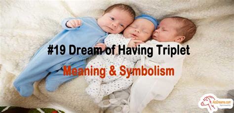 The Profound Significance of Triplets in Dream Analysis