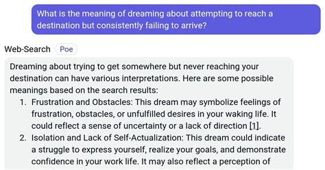 The Psychological Significance of Dreaming About Failing to Reach Your Destination