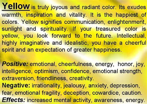 The Psychology Behind Yellow: The Color of Happiness and Optimism