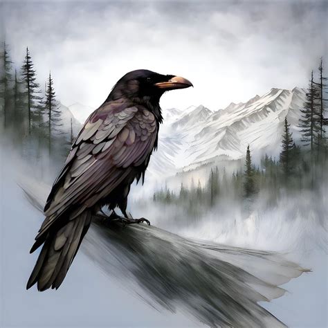 The Raven's Connection to Death and the Afterlife