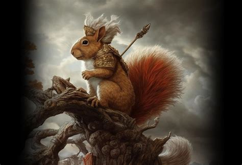 The Red Squirrel in Folklore and Mythology