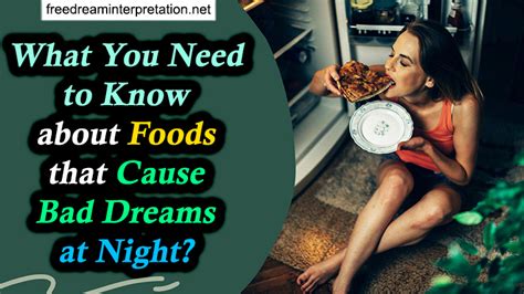 The Relationship Between Dreams and Food