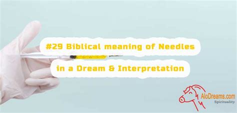 The Relationship Between Needles and Healing in Dream Analysis