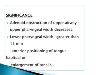 The Significance of Alleviating Pharyngeal Obstruction