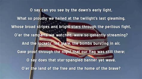 The Significance of American National Anthem: Unveiling the Symbolism behind Red, White, and Blue