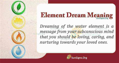 The Significance of Aquatic Elements in Dream Analysis