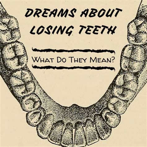 The Significance of Considering Personal Context in Interpreting Dreams About Tooth Loss