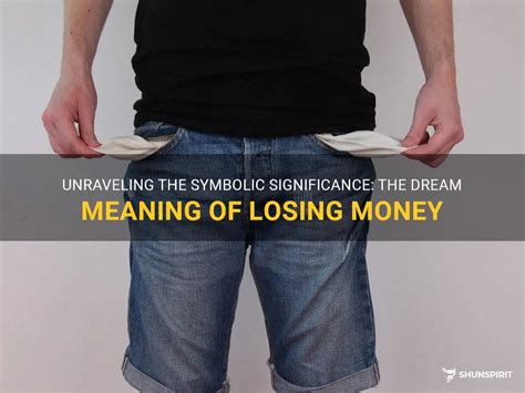 The Significance of Dreaming about Losing Money in Gambling