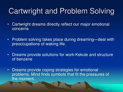 The Significance of Dreams in Problem Solving