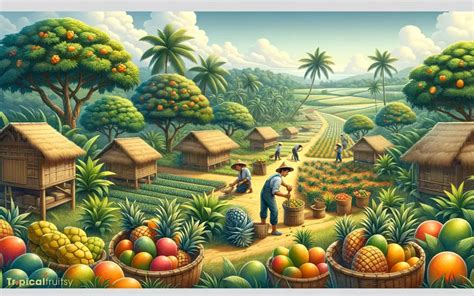 The Significance of Harvesting Tropical Fruit in Sublime Subconscious Reveries