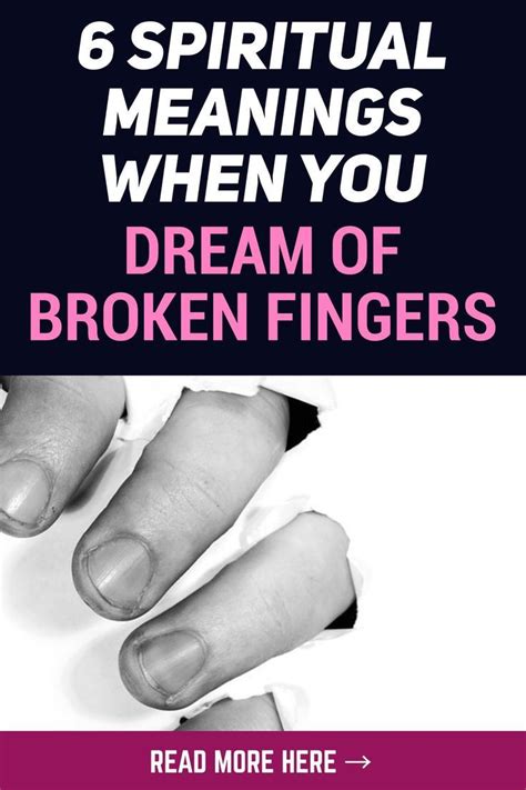 The Significance of Personal Experience and Trauma in Dreaming of Unexpectedly Injuring a Finger