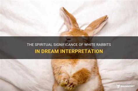 The Significance of Rabbits in Spiritual Dream Interpretation