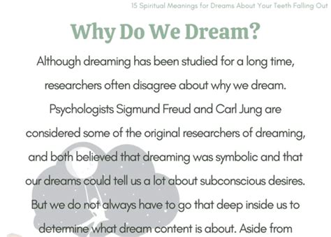 The Significance of Symbols in Deciphering the Meaning Behind Dreams