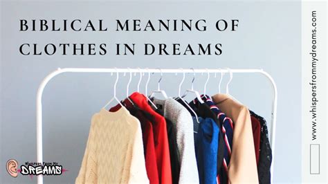 The Significance of a Garment in Dreams