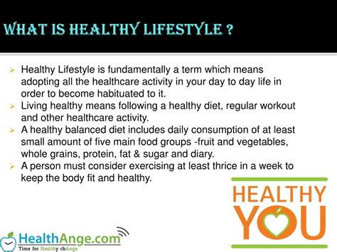 The Significance of a Healthy Lifestyle