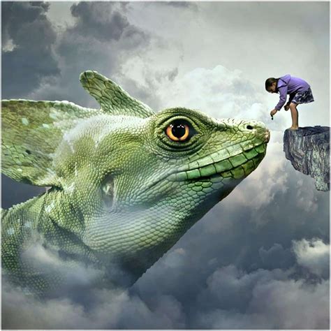 The Significance of a Lizard in a Dynamic Leaping Motion during Dreaming