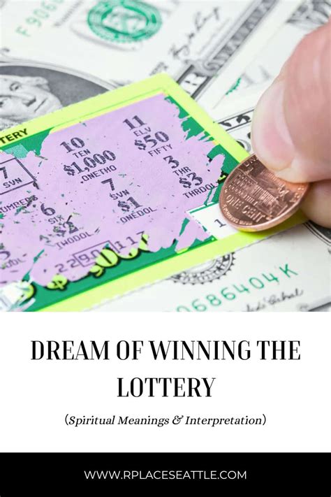 The Significance of a Lottery Ticket in Dreams