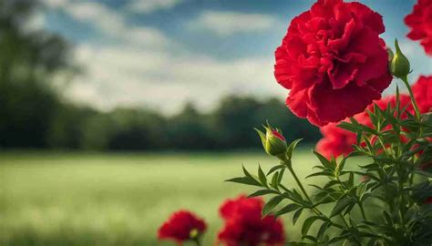 The Story and Origins behind the Passionate History of Scarlet Carnations