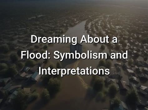 The Symbolic Meaning of Dreaming about Moving through Inundation