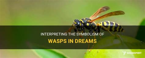 The Symbolic Meaning of Wasps in Dreams