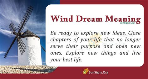 The Symbolic Meaning of Wind in Dream Analysis