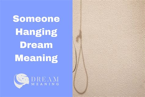 The Symbolic Meaning of Witnessing Someone in Agonizing Distress during a Dream