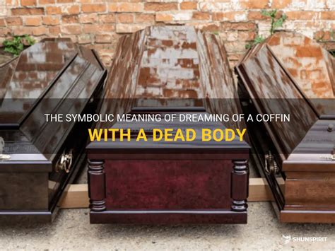 The Symbolic Meanings of Dreaming of a Coffin's Occupant