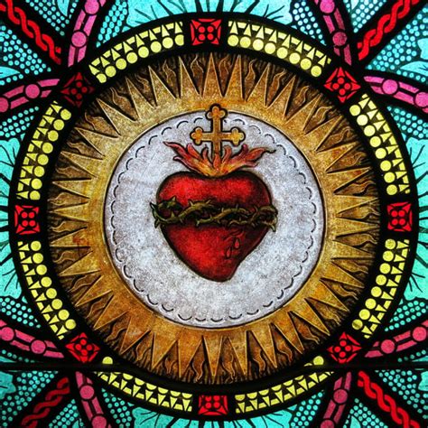 The Symbolism in Religious Art and Imageries of the Sacred Heart