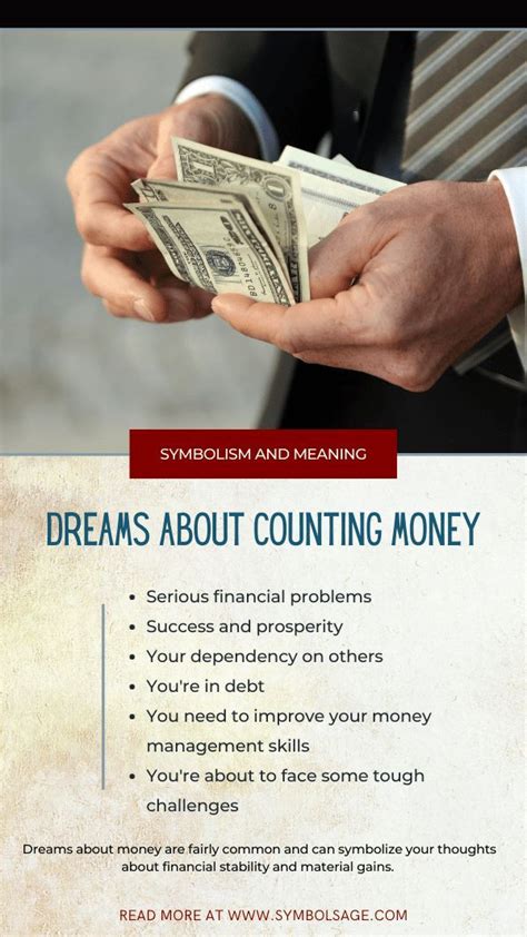 The Symbolism of Counting Money in Dreams