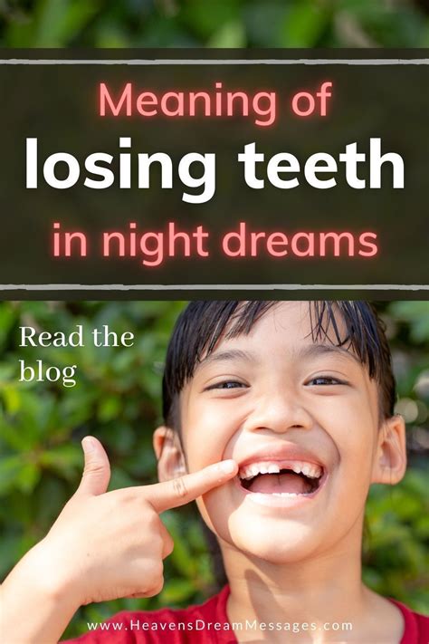 The Symbolism of Losing Eye Teeth in Dreams