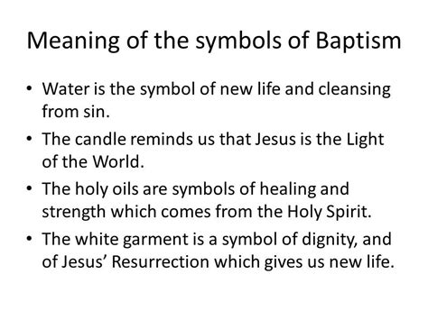 The Symbolism of Water: Exploring the Connection to Baptism