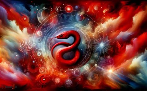 The Symbolism of a Crimson Serpent in Dreams