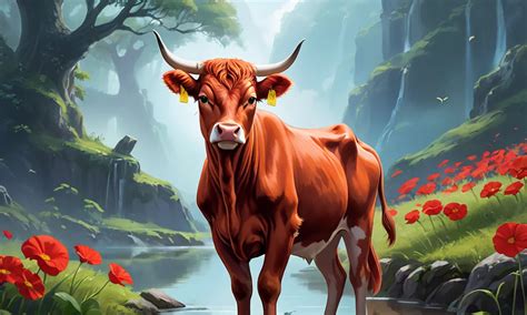 The Symbolism of a Red Cow in Dreams