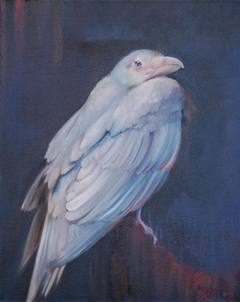 The Symbolism of the Ethereal Albino Raven