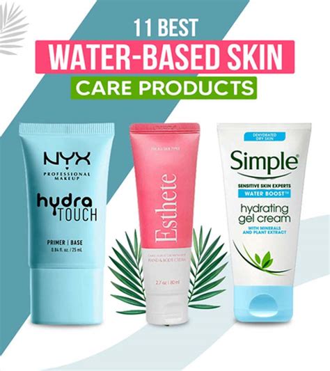 The Top Water-Based Skincare Products