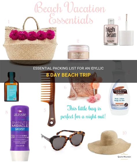 The Ultimate Packing Guide: Essentials for an Idyllic Coastal Getaway