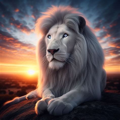 The White Lion as a Guardian of the Spiritual Realm