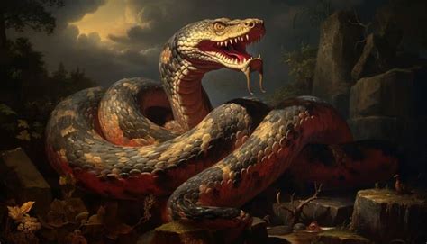 The White Python in Ancient Mythology and Folklore