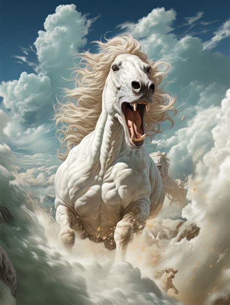 The White Stallion as a Harbinger of Dreams and Portents