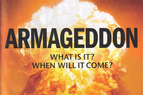 The Yearning for a Collective Armageddon