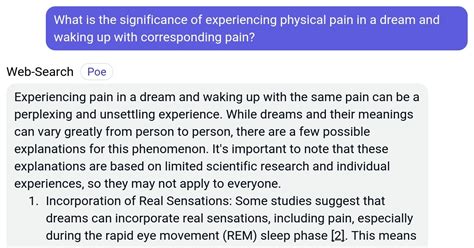 The correlation between dreams about leg discomfort and corresponding physical sensations