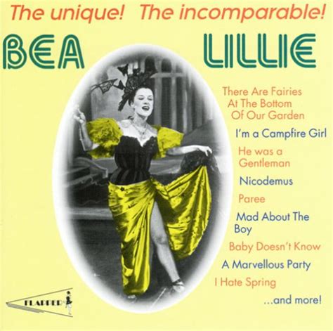 The incomparable talent: Beatrice Lillie's unique style