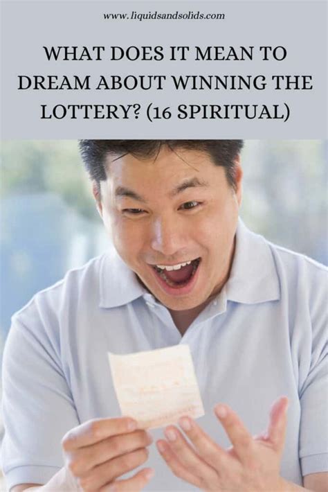 The psychology behind dreaming of winning the lottery