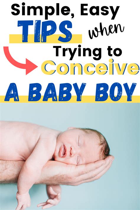 Tips and Tricks: Boosting the Odds of Conceiving a Baby Boy