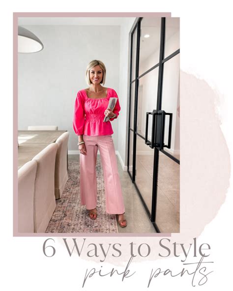 Tips and Tricks for Mastering the Pink Trousers Style