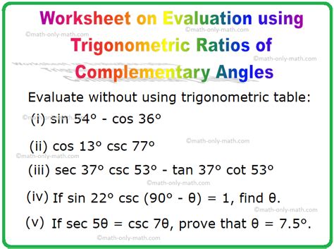 Tips for Evaluating Distance and Angle