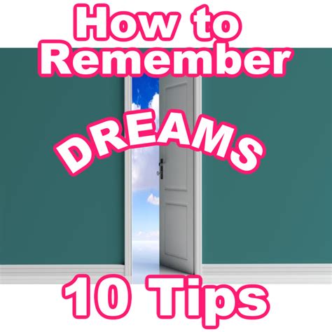 Tips for Improving Dream Recall and Interpretation of Aquatic Dreams