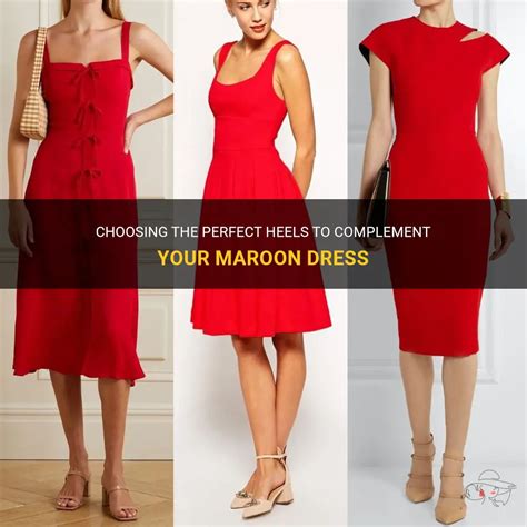 Tips for Online Shopping: How to Choose the Perfect Maroon Dress for You