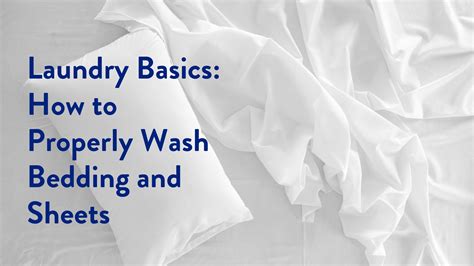 Tips for Properly Washing and Drying Your Bed Linens